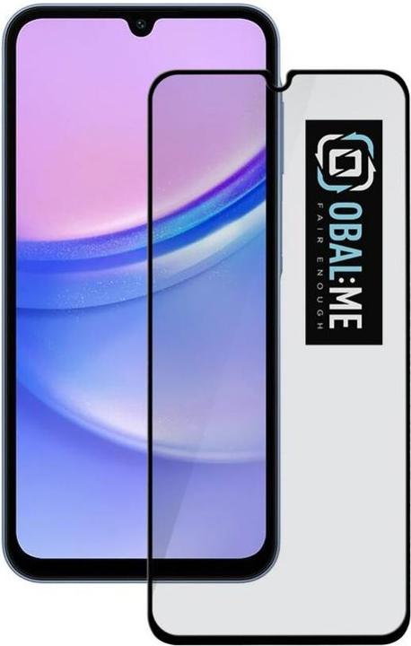 Immagine prodotto Obal:Me Pellicola protettiva in vetro 5D per Samsung Galaxy A15 5G Nero (1 Pezzo/i, Samsung Galaxy A15 5G)