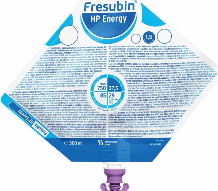 Immagine prodotto Fresubin Energia HP (Frutta, 1 pz., 8825 g)