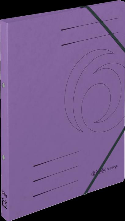 Produktbild Herlitz 11255452 Aktenordner Karton Violett (A4, 25 mm, 1 Stück)