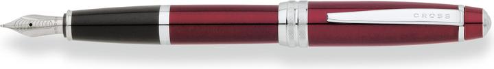 Actual product image Cross BAILEY fountain pen (Red, Black, Silver, 1 x)