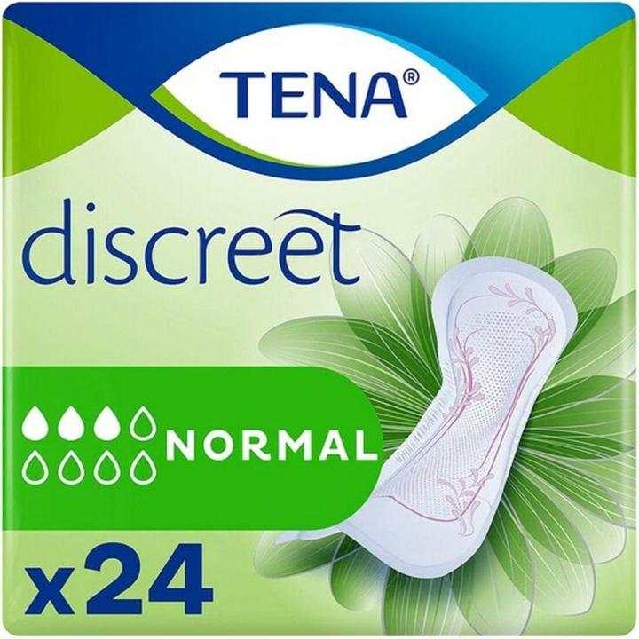 Actual product image Tena Lady Discreet pads normal (24 pieces) (24 x, Regular)