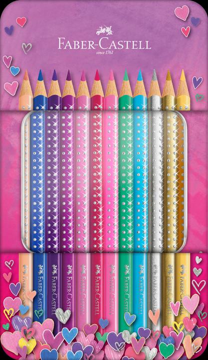 Immagine prodotto Faber-Castell Sparkle (Multicolore, 12 x)