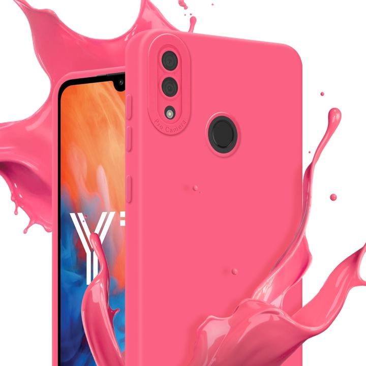 Actual product image Cadorabo Case for Huawei Y7 2019 / Y7 PRIME 2019 in TPU Fluid LM162 Style (Huawei Y7 (2019), Huawei Y7 Prime (2019))
