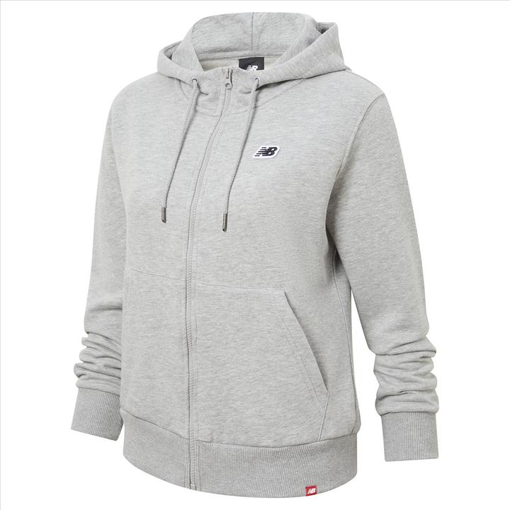 New Balance W NB Small Logo Zip Hoodie