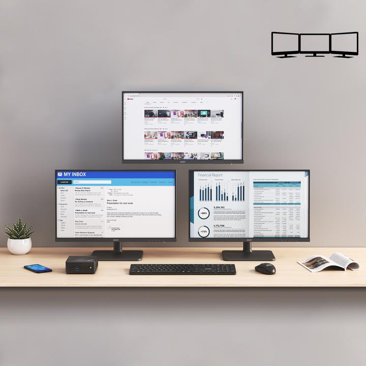 Immagine prodotto MSI Cubi N ADL-007DE (Intel N100, 4 GB, 128 GB, Grafica Intel UHD)