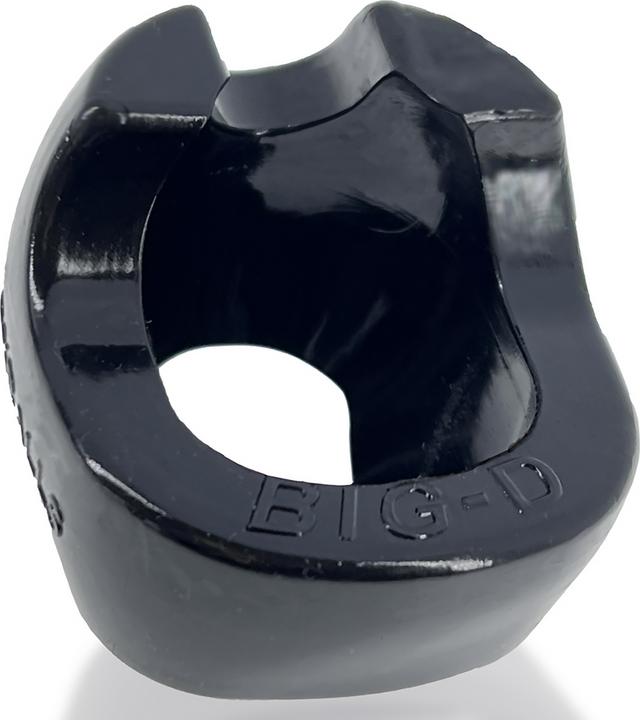 Productafbeelding Oxballs Big-D Schachtgreep Cockring Zwart (4 cm)