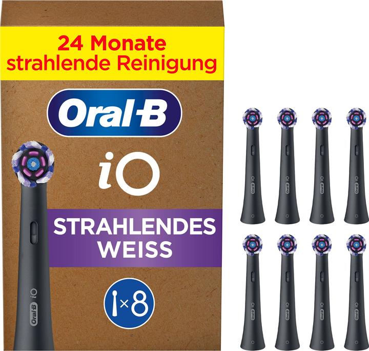 Oral-B Brosses à dents iO blanc éclatant (8 x)