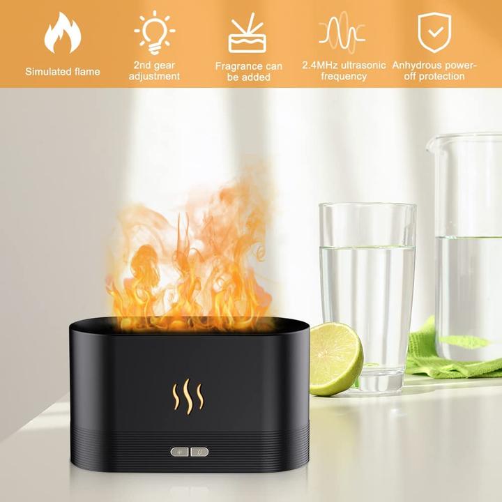 Immagine prodotto PhoneLook Umidificatore a vapore a effetto fuoco LED