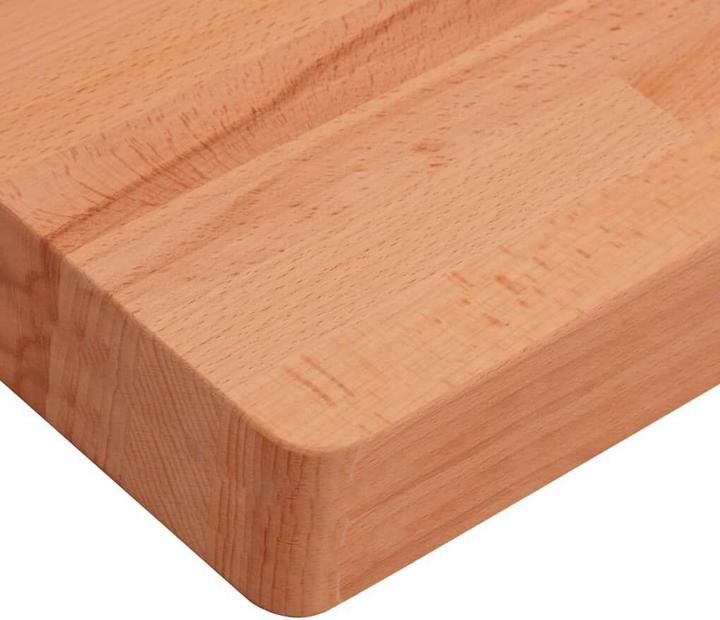 Actual product image VidaXL Tischplatte 100x60x4 cm Rechteckig Massivholz (100 x 60 x 4 cm)
