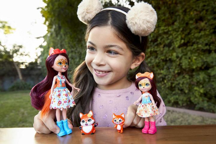 Image du produit Enchantimals Puppe + Little Sister Sort.