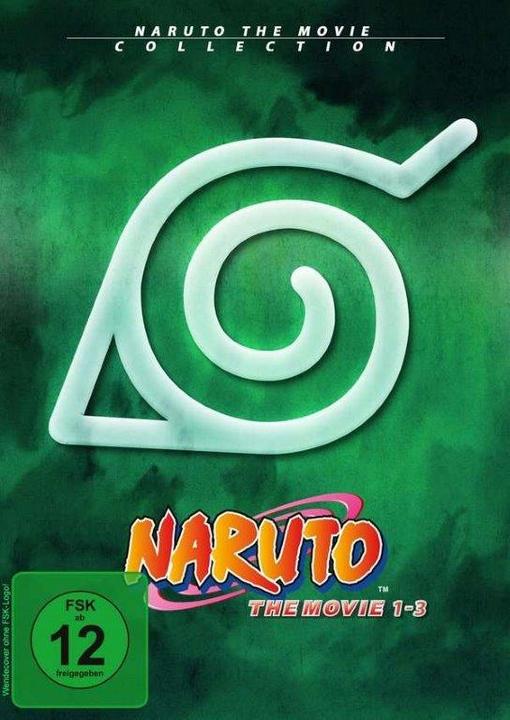 Actual product image Naruto - The Movie Collection (3 DVDs) (3D DVD, German, Japanese)