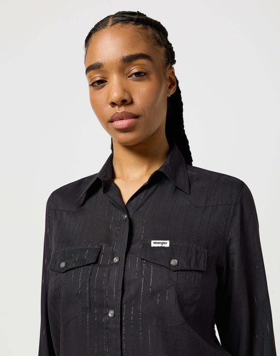 Produktbild Wrangler Langarmbluse Slim Western Shirt (S)