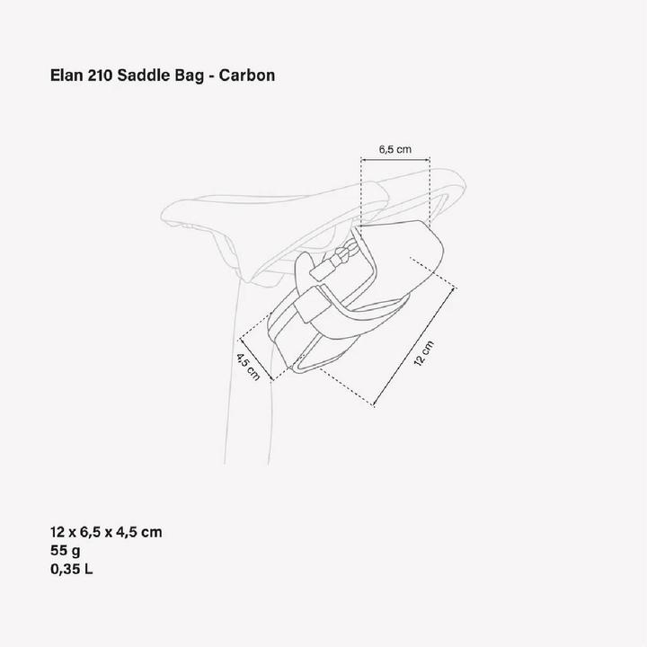Actual product image Scicon Elan 210 (0.35 l, Saddle bag)