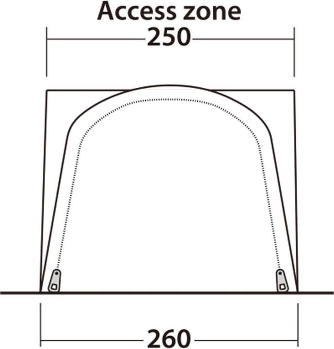 Image du produit Outwell Waystone 160 (Auvent, 14.90 kg)
