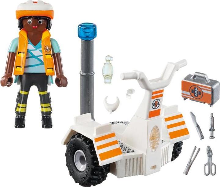 Immagine prodotto Playmobil Scooter di salvataggio per l'equilibrio (70052, Playmobil City Life)