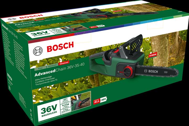 Produktbild Bosch Home & Garden AdvancedChain 36V-35-40 (Akku Kettensäge)