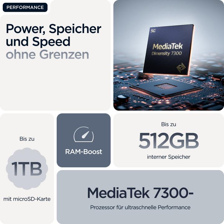 Produktbild Motorola Edge 60 Fusion (256 GB, Slipstream, 6.67", Dual SIM, 50 Mpx, 5G)