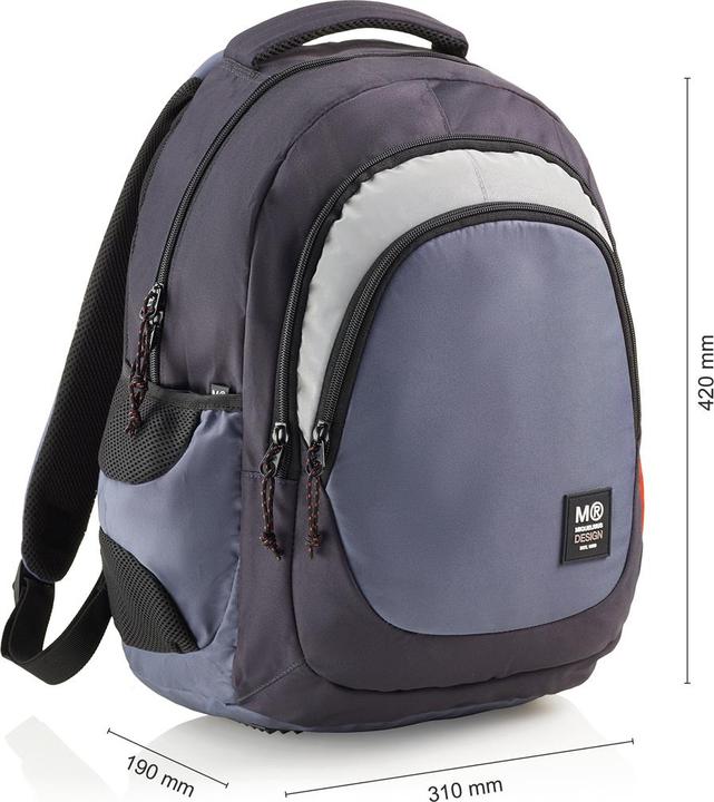 Image du produit Miquelrius Rucksack Triple Berlin Recy 30l 3 Fächern blau (30 l)