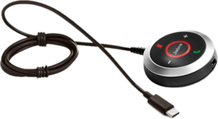 Immagine prodotto Jabra Evolve 80 Link Remote Control cablato con pulsanti neri