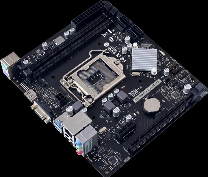 Actual product image Biostar Motherboard H81MHV3 3.0 (LGA 1150, Intel H81, mATX)