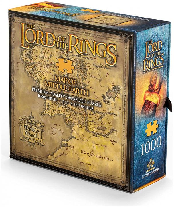 Image du produit GED Puzzle Lord of the Rings : Terra di Mezzo 1000 Pezzi (1000 pièces)