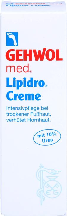 Actual product image Gehwol med Lipidro Cream with 10% Urea (Foot cream & foot gel, 40 ml)