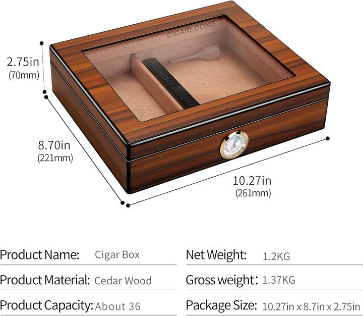 Immagine prodotto Cigarloong Umidificatore (25)