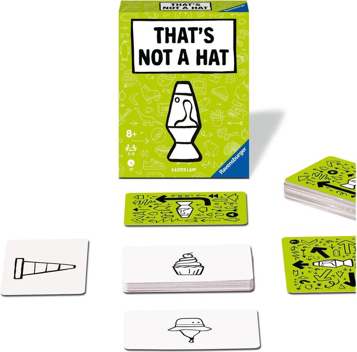 Produktbild Ravensburger That's not a hat - Pop Culture (Deutsch, Spanisch, Französisch, Niederländisch, Portugiesisch, Englisch)