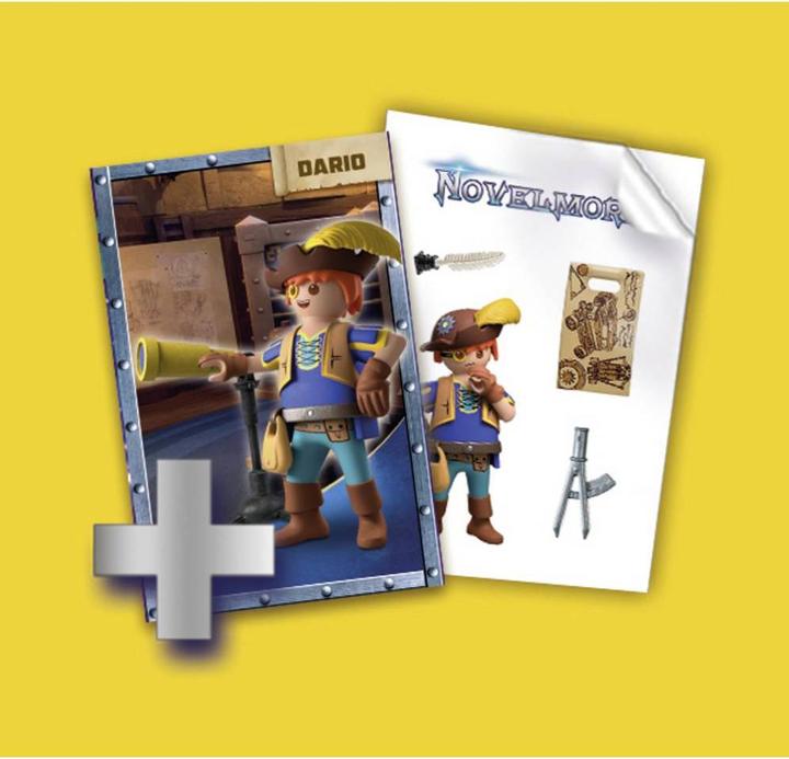 Produktbild Playmobil Novelmore - Dario mit Werkzeug (71302, Playmobil Novelmore)