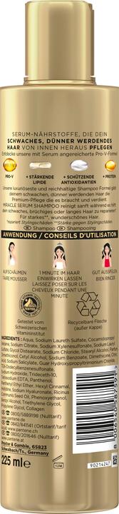 Produktbild Pantene Pro-V Miracle Serum (225 ml, Flüssiges Shampoo)