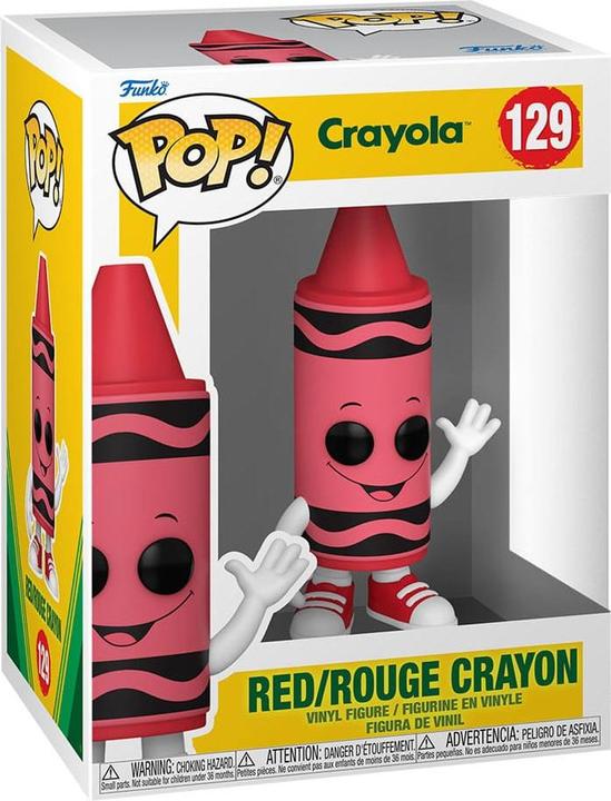 Immagine prodotto Funko Crayola POP! figura in vinile Pastello Rosso 9 cm