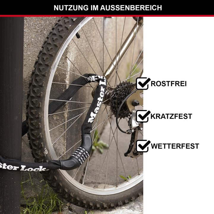 Image du produit Master Lock 8392 Antivol à chaîne (90 cm)