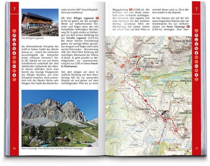 Actual product image Wanderführer Dolomiten Höhenweg 1 bis 3 (German, Michael Will, 2021)