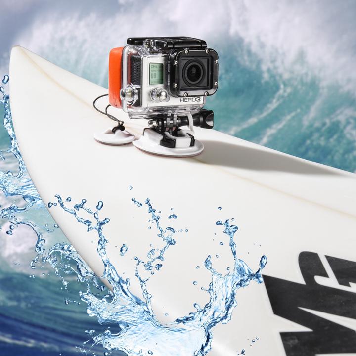 Image du produit mantona Surfez sur GoPro (Héros 7, Héros 6, héros 5, Héros 4, Héros 3, Héros 2)