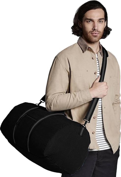 Actual product image Quadral Vintage Canvas Holdall Duffle Bag - 45 Litres (Pack of 2) (45 l)