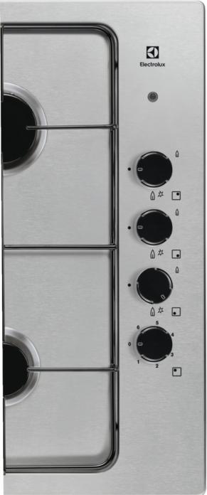 Produktbild Electrolux EGL62821OX Edelstahl-Einbauherd 58 cm Combi 4 Herd(e)