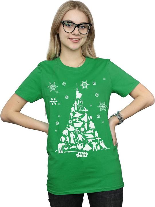 Image du produit Star Wars - T-shirt CHRISTMAS TREE - Femme (M)