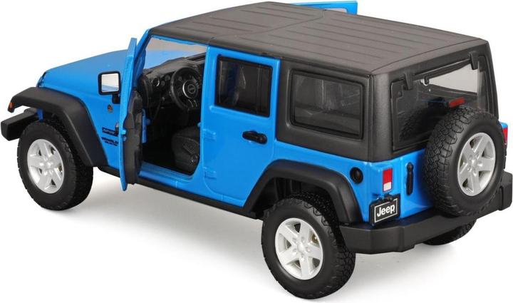 Image du produit Maisto Jeep Wrangler Unlimited 2015 1/24 bleu
