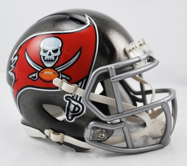 Actual product image Riddell Mini Football Helmet NFL Speed Tampa Bay Buccaneers