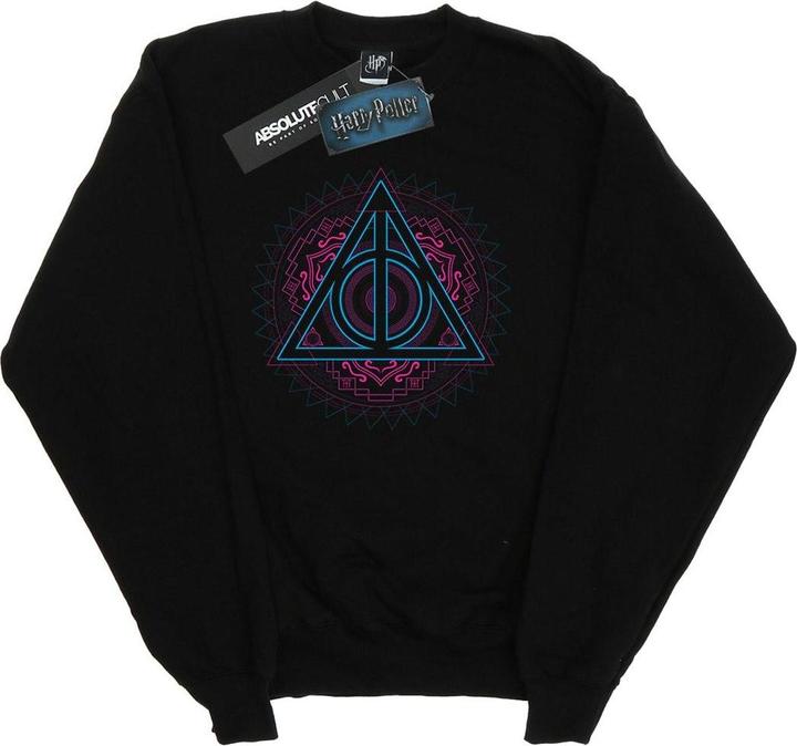 Actual product image Boys Neon Deathly Hallows Sweatshirt (152, 158)
