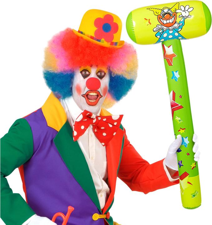 Actual product image Widmann Inflatable Clown Hammer