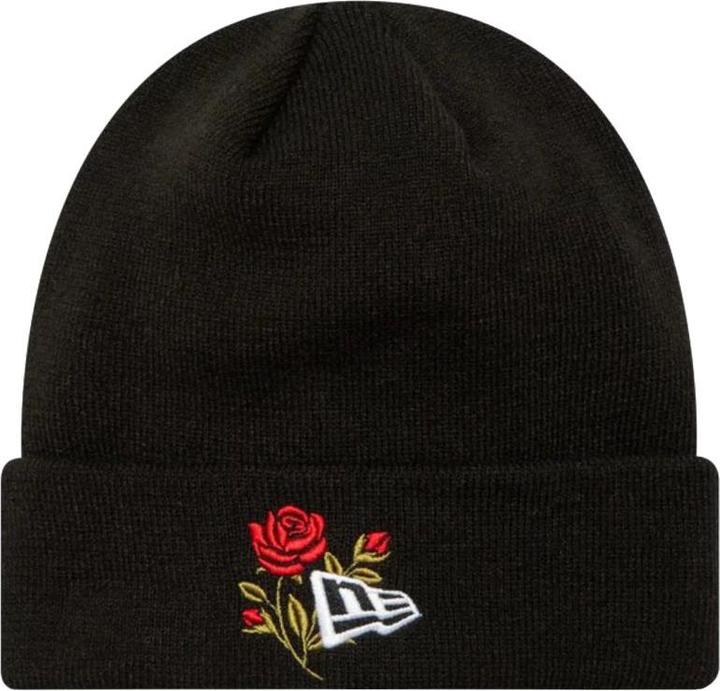 Produktbild New Era Strickmütze mit Rosen-Symbol und Bündchen