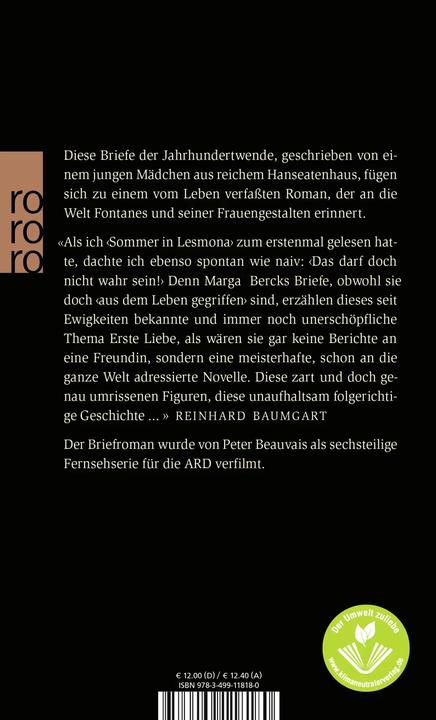 Actual product image Sommer in Lesmona (German, Marga Berck, 1975)