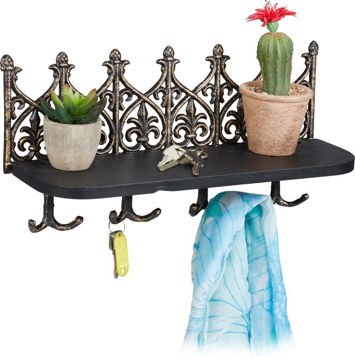 Immagine prodotto Relaxdays Portachiavi da-parete (39,5 x 12 x 19,5 cm)