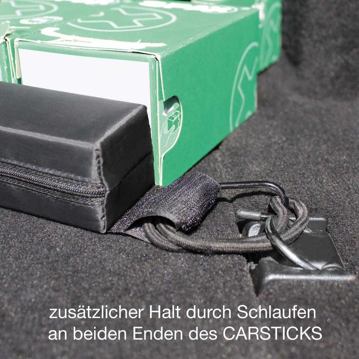 Actual product image Novidarte Fixation flexible pour bagages dans le coffre avec Velcro