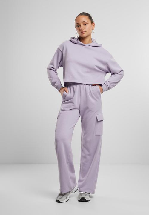 Image du produit Urban Classics Sweat à capuche femme oversized cropped Light Terry - 159545 (S)