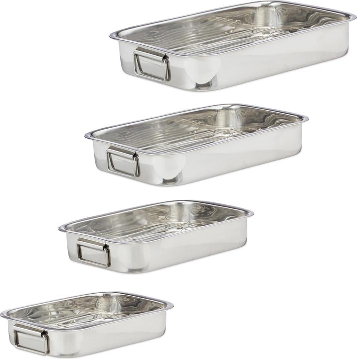 Immagine prodotto Relaxdays Teglia da forno con griglia