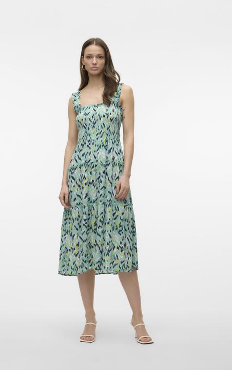 Actual product image Vero Moda Vmmenny Sl Smock Calf Dress Wvn Ga Dress (XS)