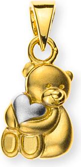 Produktbild Natsumi Schmuck Anhänger Teddybär Gelbgold 18K/750 (750/18 K Gelbgold)