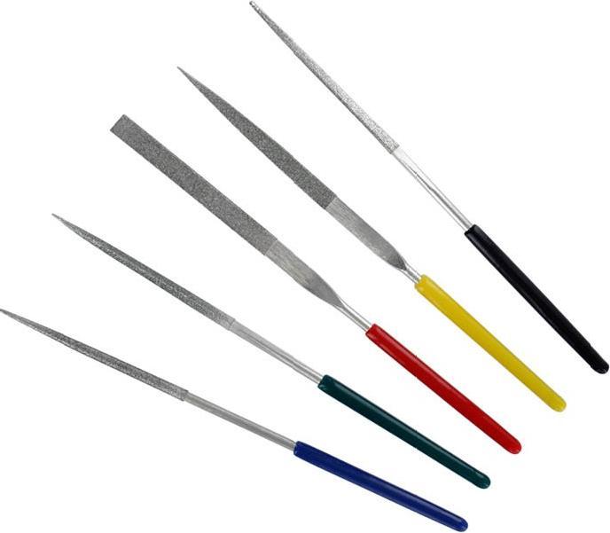 Vallejo 5pc diamond file set 100mm (T03004)